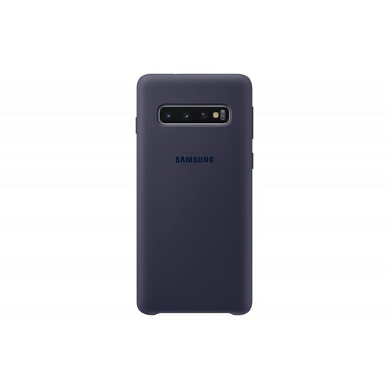 Samsung Galaxy S10 Husa Din Silicon, Bleumarin
