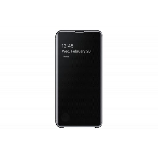 Samsung Galaxy S10E Husa Clear View Cover, Negru