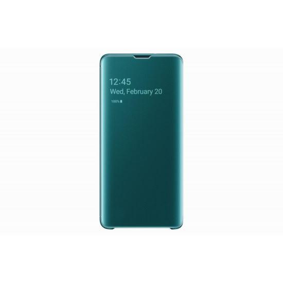 Husa Samsung Galaxy S10 clear view cover Verde