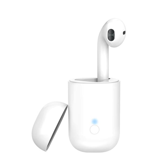 Casti Mono XO BE1 Wireless Headset Microfon In Ear, Alb