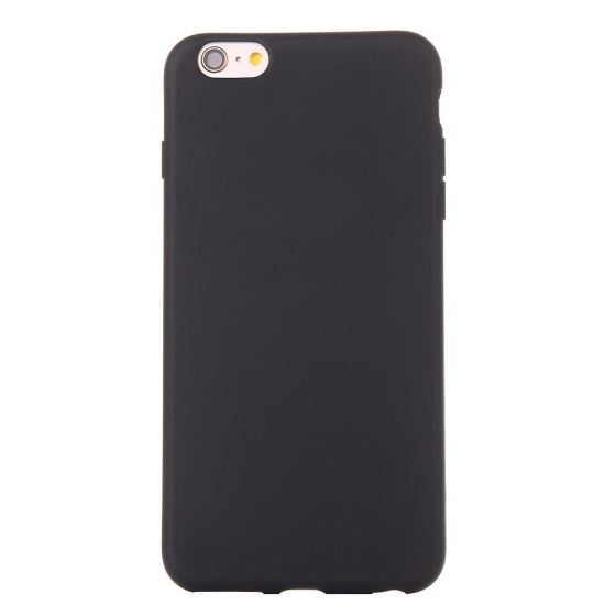 Husa Spate iPhone X Soft TPU Mat, Negru