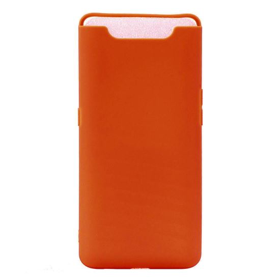 Husa spate Samsung Galaxy A80 Soft TPU Rosie