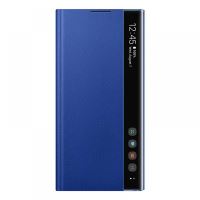 Husa Samsung Galaxy Note 10 Plus Clear View Cover Albastru