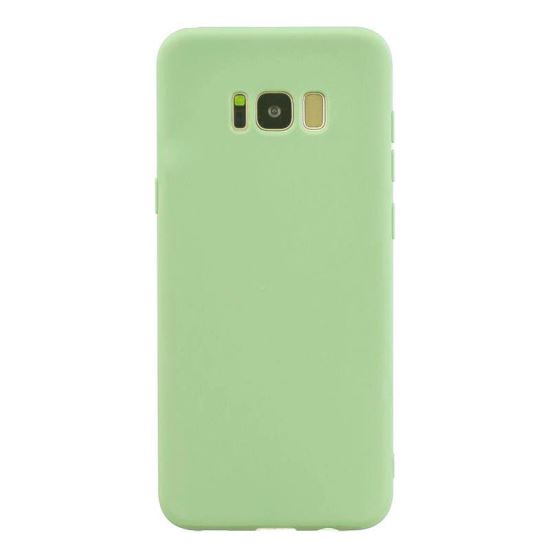 Husa spate Samsung Galaxy S8 Soft Premium TPU Matcha Green