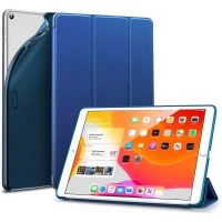 Husa Flip Stand Apple iPad 10.2 (2019), Albastru