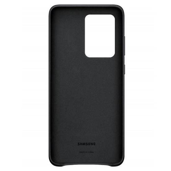 Husa Spate Samsung Galaxy S20 Ultra Piele Negru
