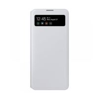 Husa Samsung Galaxy A71 Tip Carte Alb S-view